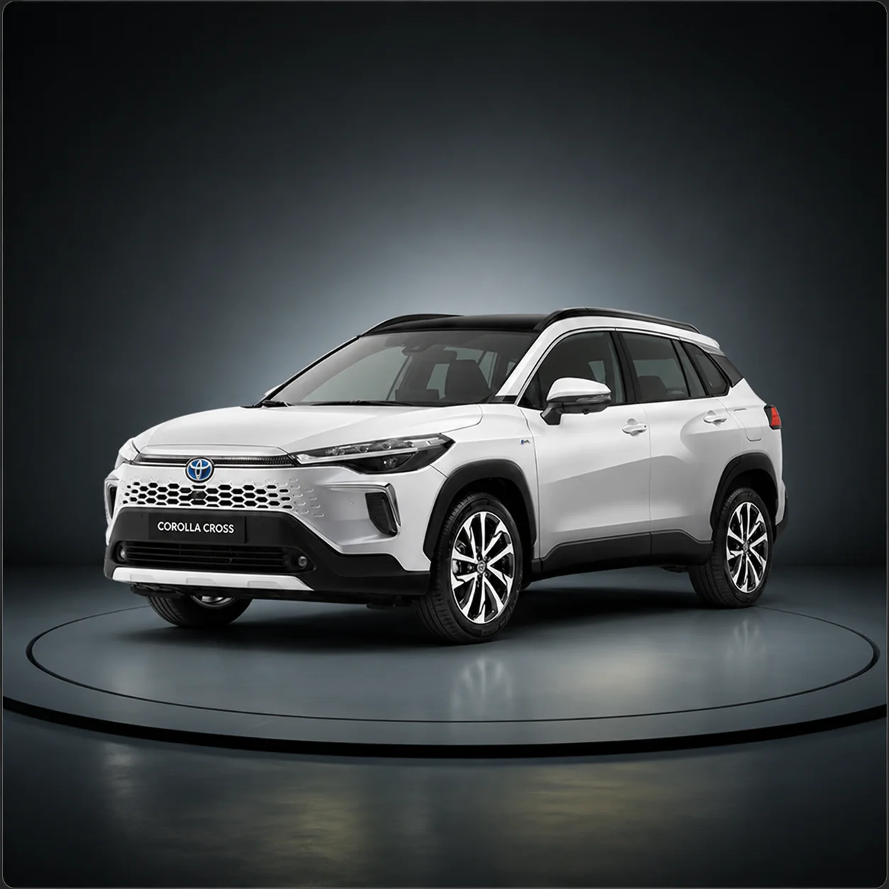 Corolla Cross màu trắng